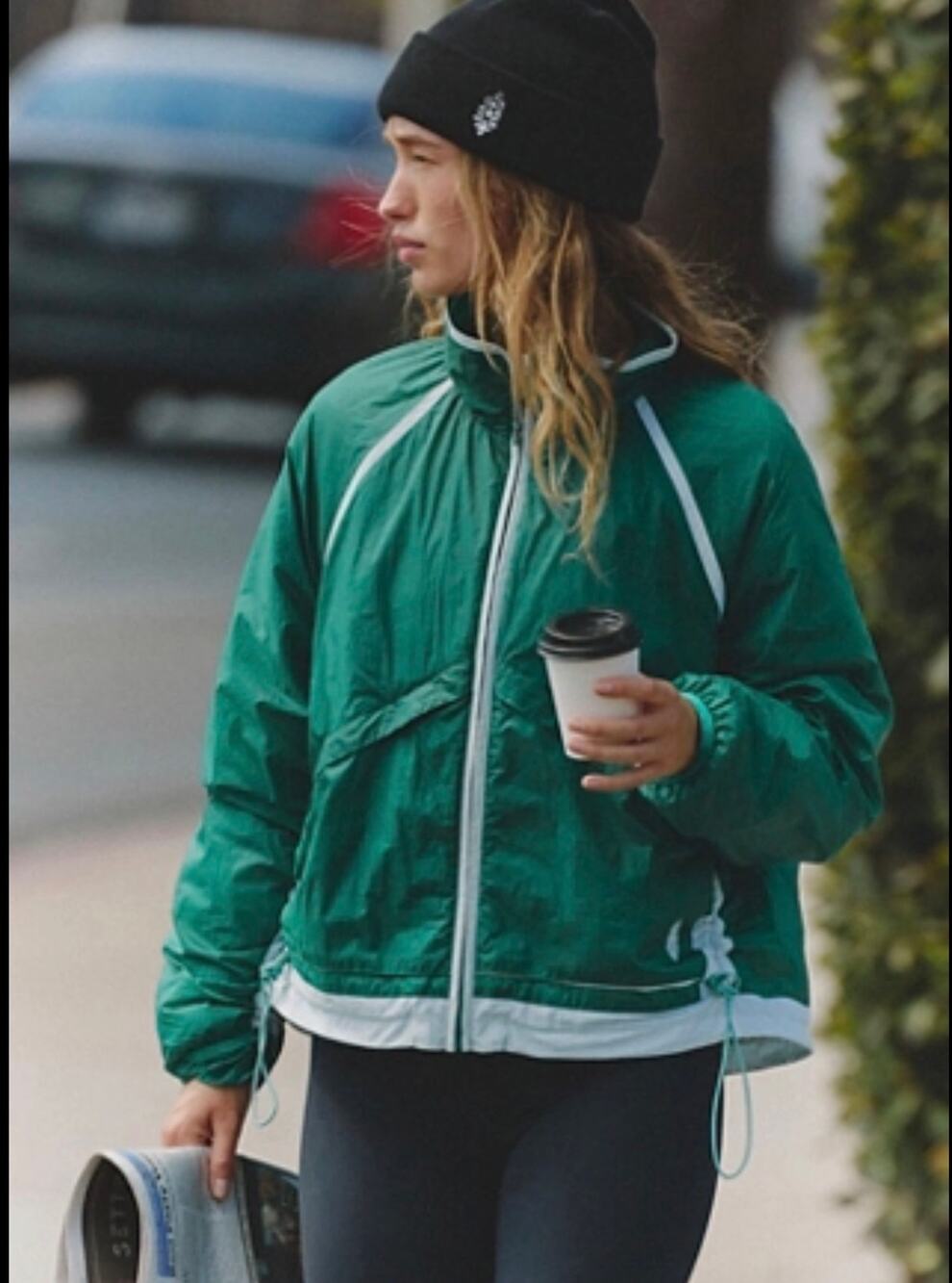 NWT Free People Movement Earth Gem Packable Jacket | Kelly Green | Size S